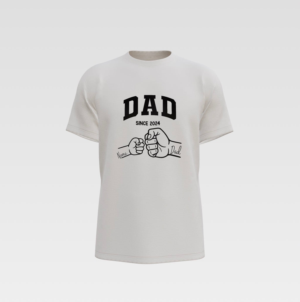 Customizable Dad Fist Bump Tee