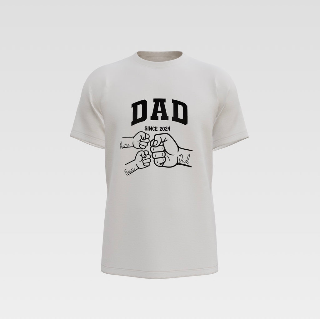 Customizable Dad Fist Bump Tee