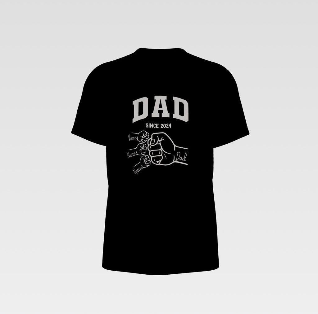 Customizable Dad Fist Bump Tee