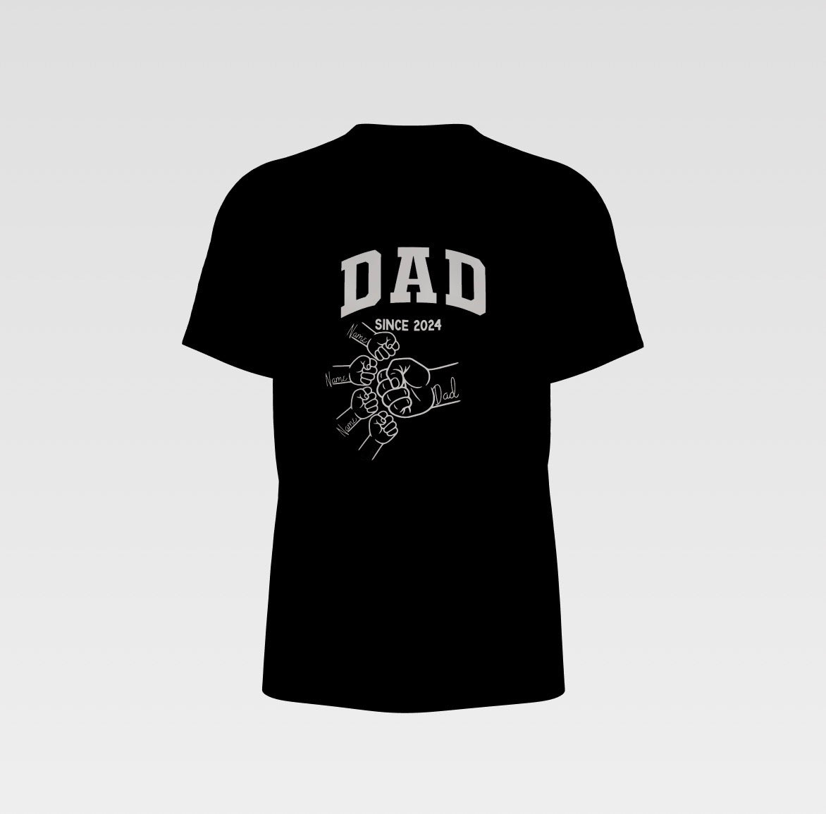 Customizable Dad Fist Bump Tee